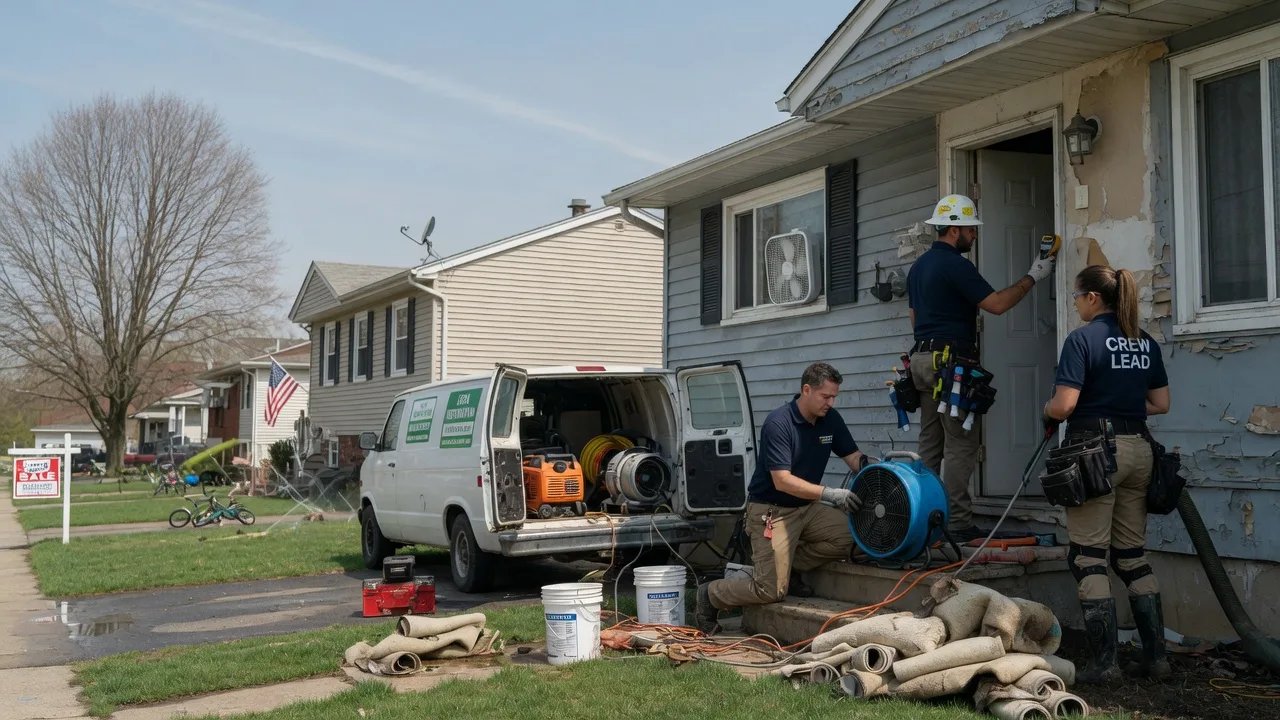 Flood Cleanup in New Kent, VA near me